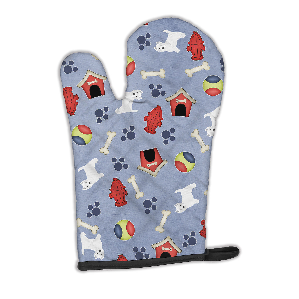 Dog House Collection West Highland White Terrier Oven Mitt BB4126OVMT  the-store.com.