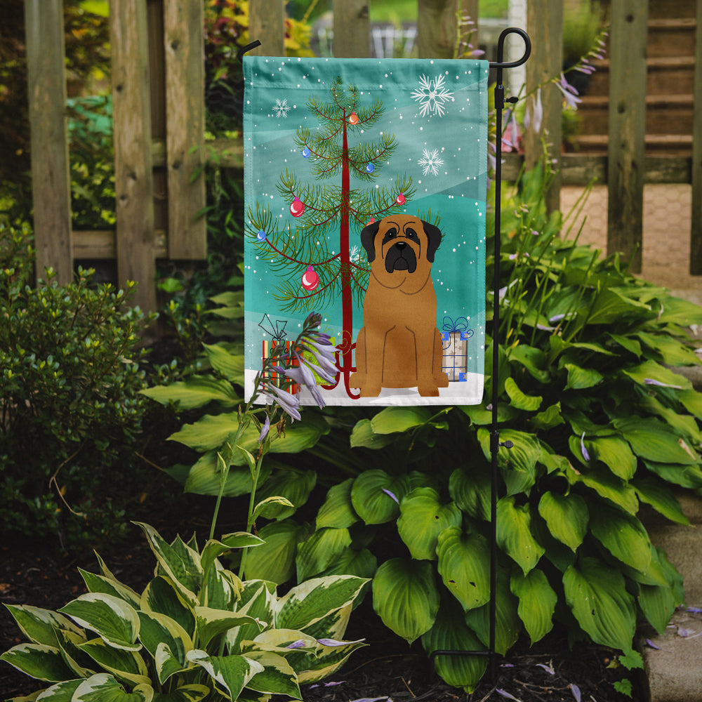 Merry Christmas Tree Mastiff Flag Garden Size BB4143GF  the-store.com.