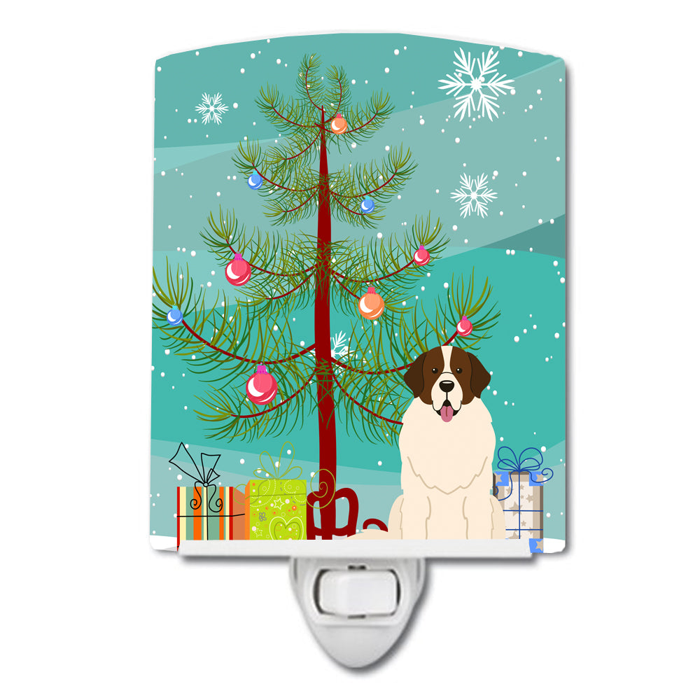 Merry Christmas Tree Moscow Watchdog Ceramic Night Light BB4152CNL - the-store.com