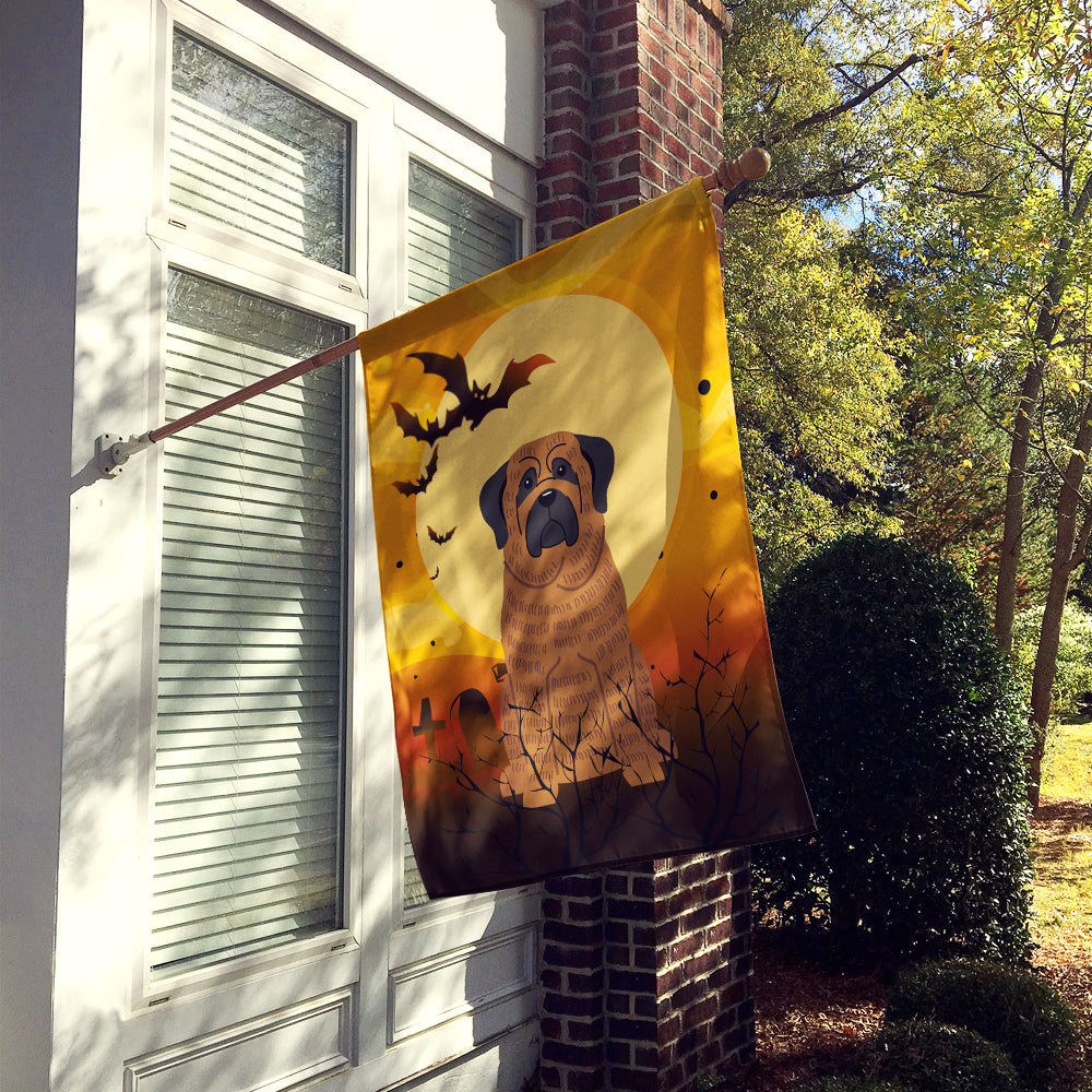 Halloween Mastiff Brindle Flag Canvas House Size BB4281CHF  the-store.com.
