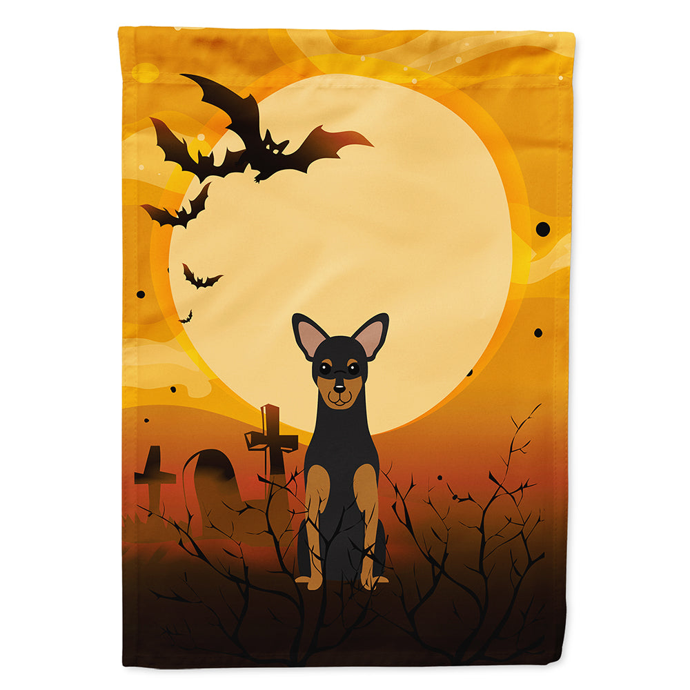 Halloween Manchester Terrier Flag Canvas House Size BB4294CHF