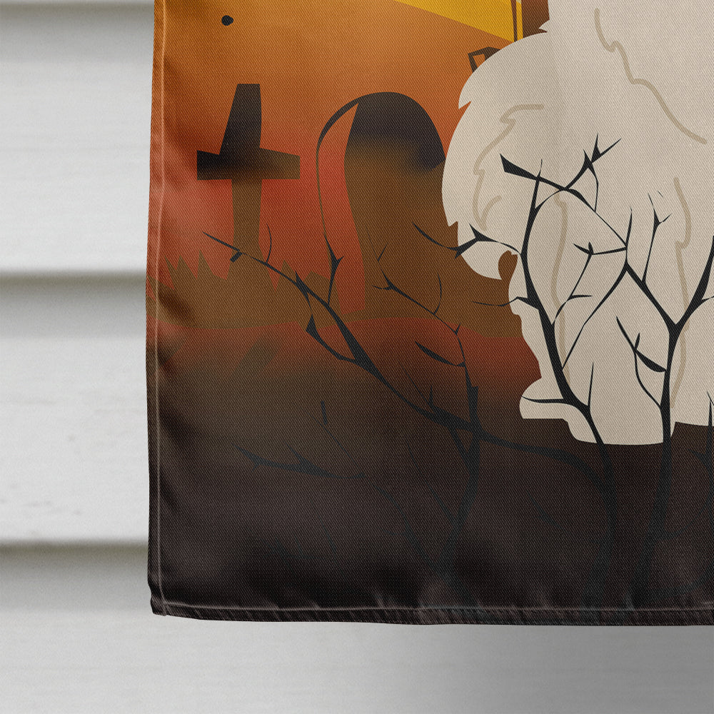 Halloween Samoyed Flag Canvas House Size BB4296CHF