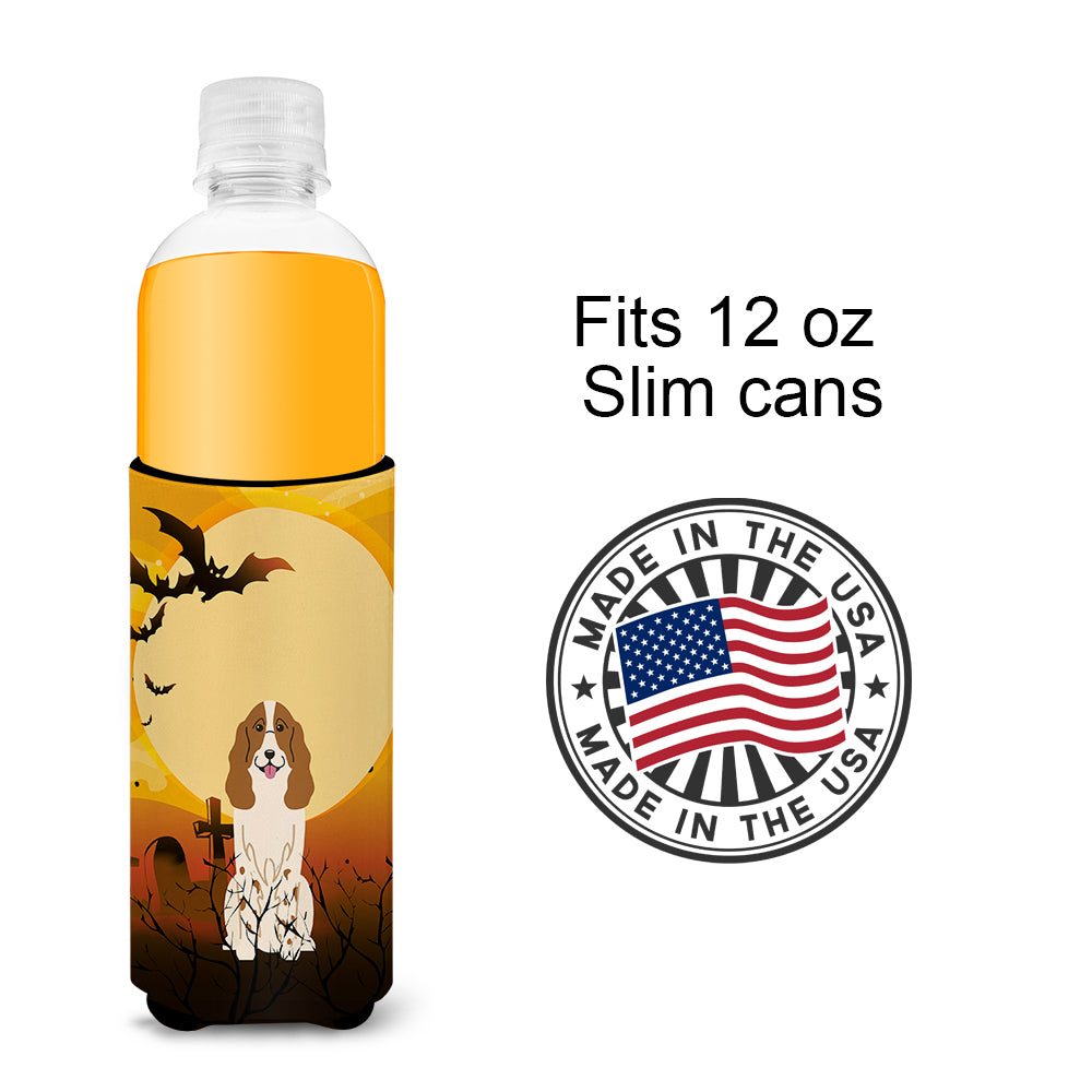Halloween Russian Spaniel  Ultra Hugger for slim cans BB4297MUK