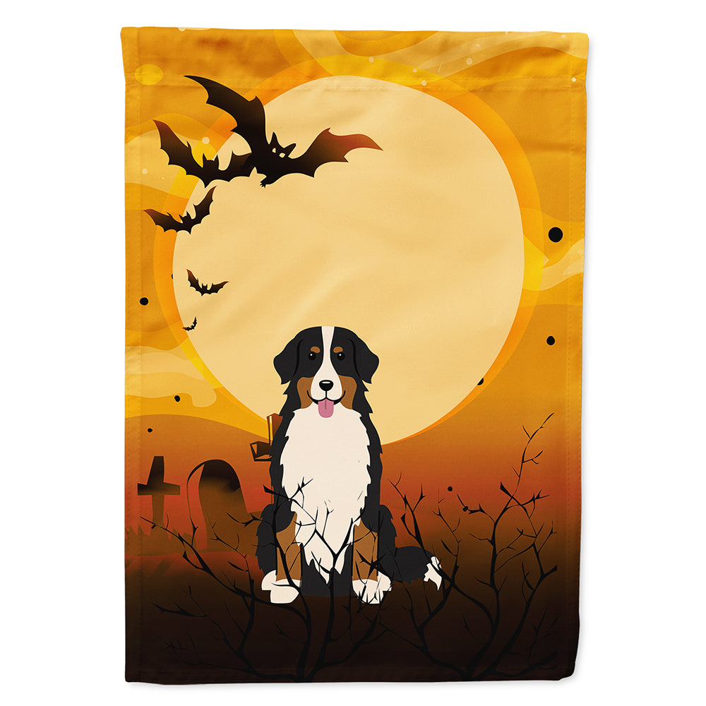 Halloween Bernese Mountain Dog Flag Canvas House Size BB4302CHF  the-store.com.