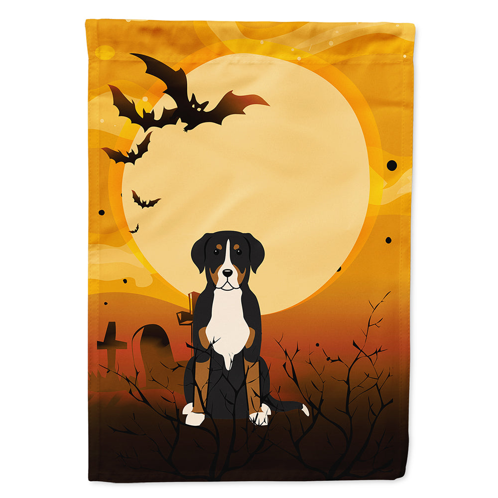 Halloween Greater Swiss Mountain Dog Flag Canvas House Size BB4303CHF