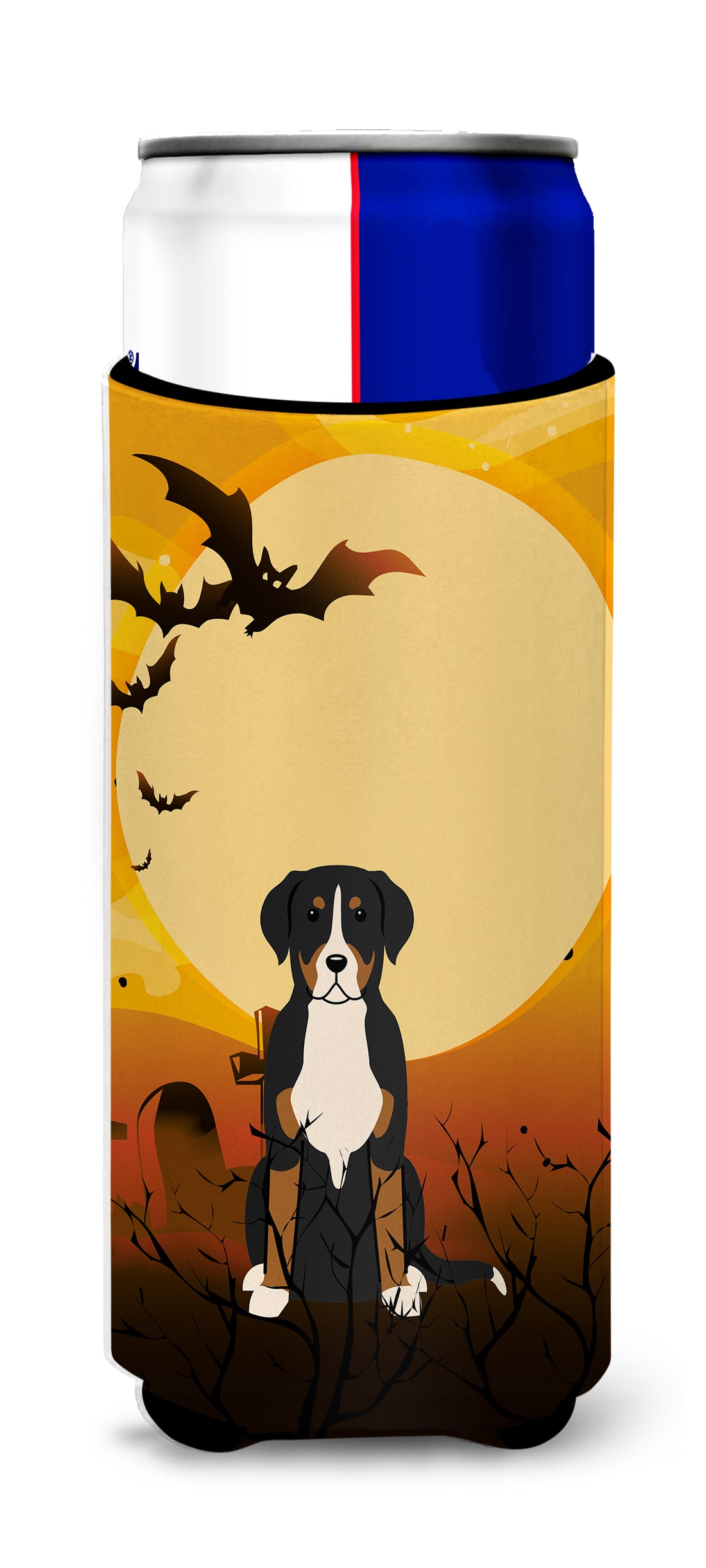 Halloween Greater Swiss Mountain Dog  Ultra Hugger for slim cans BB4303MUK  the-store.com.