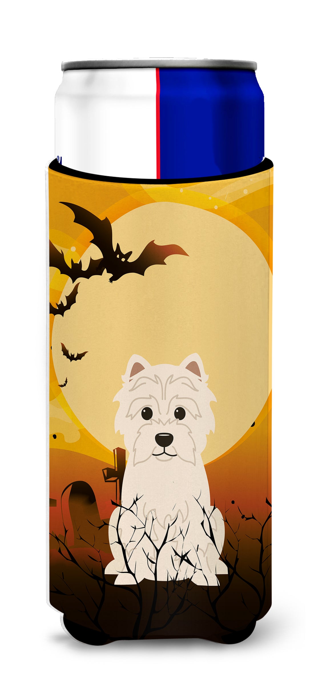 Halloween Westie  Ultra Hugger for slim cans BB4308MUK  the-store.com.
