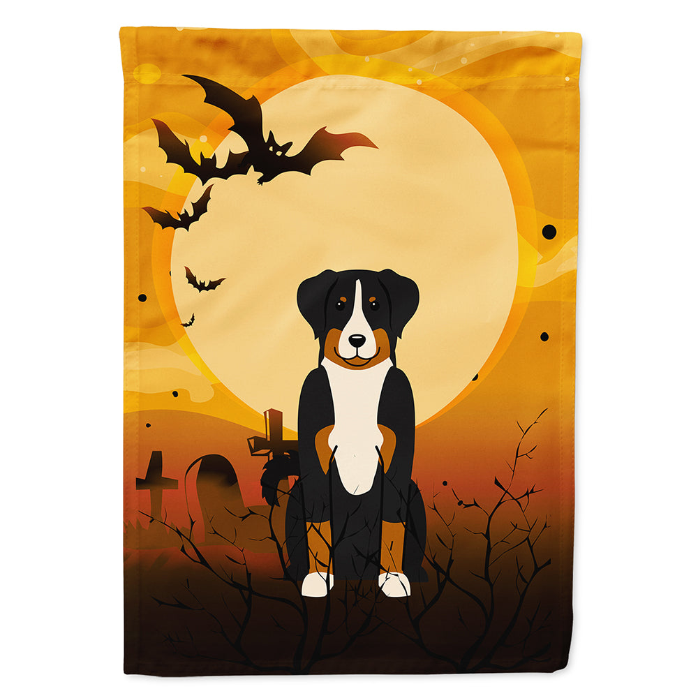 Halloween Appenzeller Sennenhund Drapeau Toile Maison Taille BB4309CHF