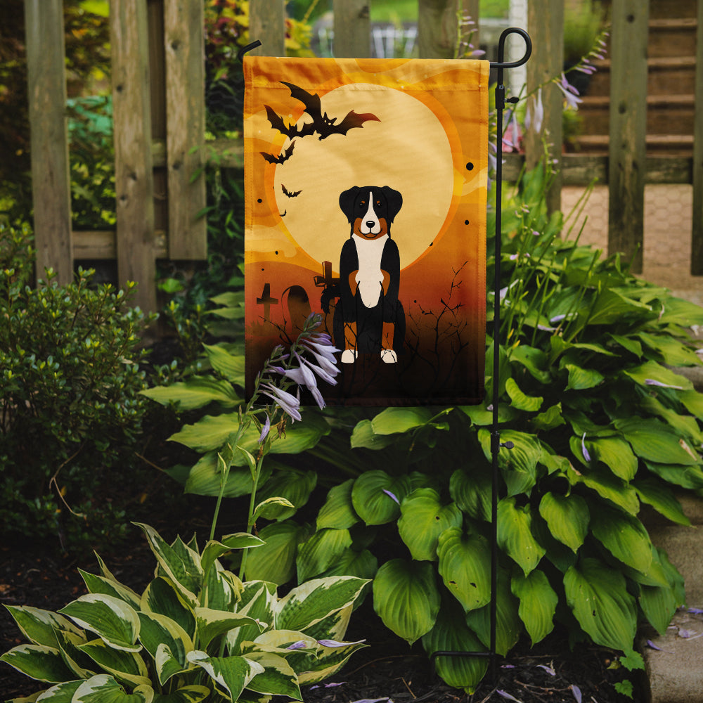 Halloween Appenzeller Sennenhund Flag Garden Size BB4309GF