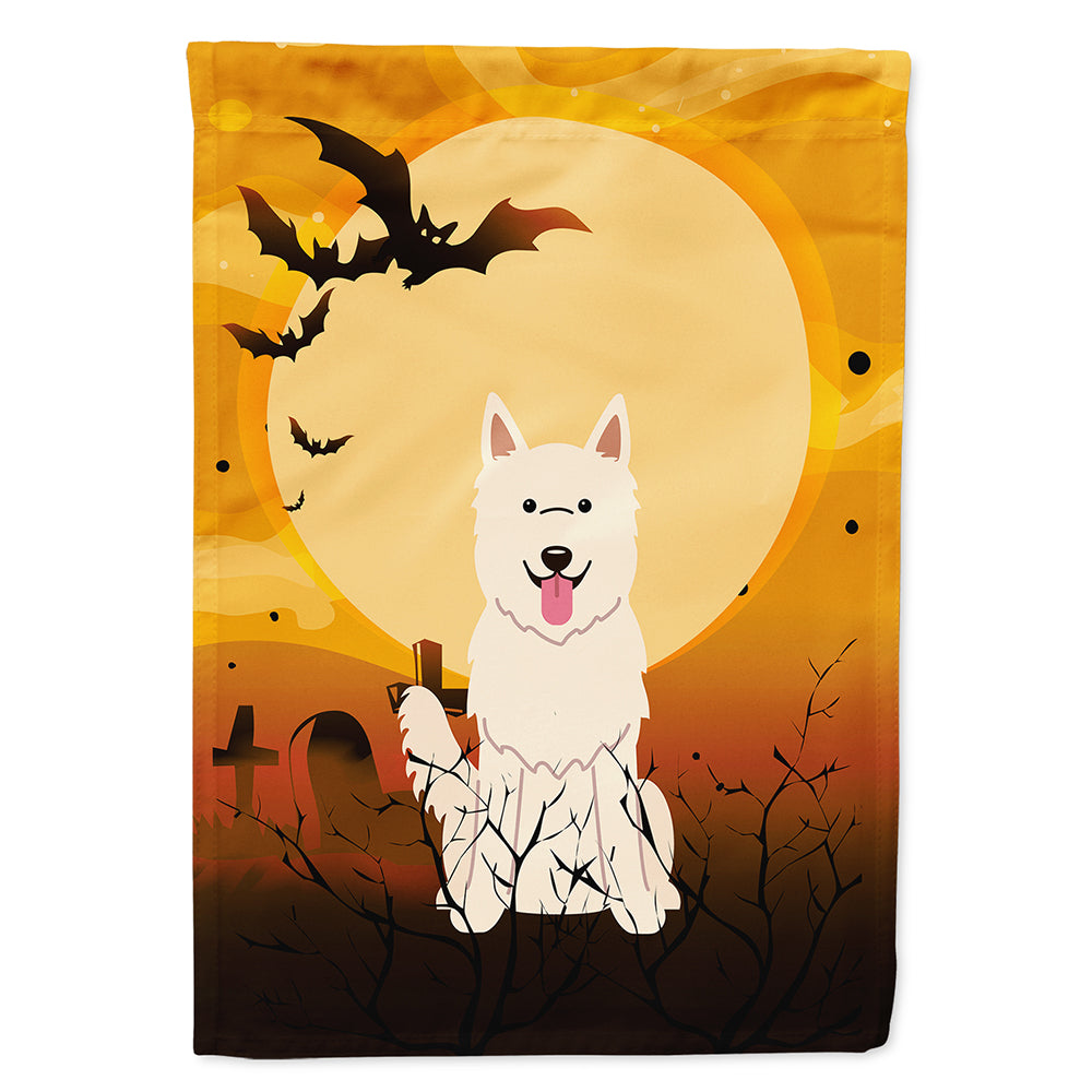 Halloween blanc berger allemand drapeau toile maison taille BB4311CHF