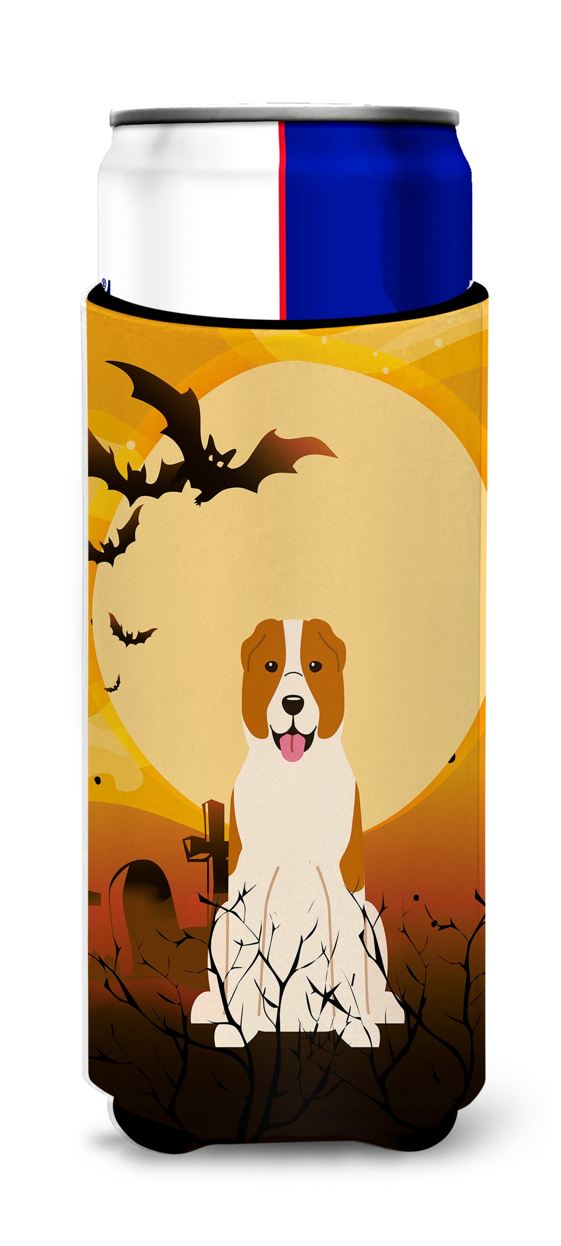 Halloween chien de berger d&#39;Asie centrale Michelob Ultra Hugger pour boîtes minces BB4315MUK