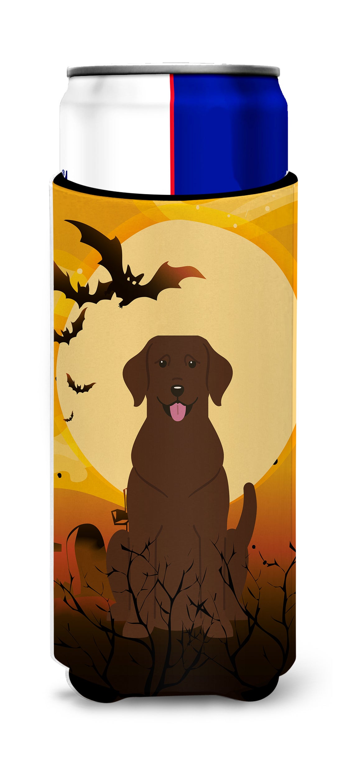 Halloween Chocolate Labrador  Ultra Hugger for slim cans BB4322MUK