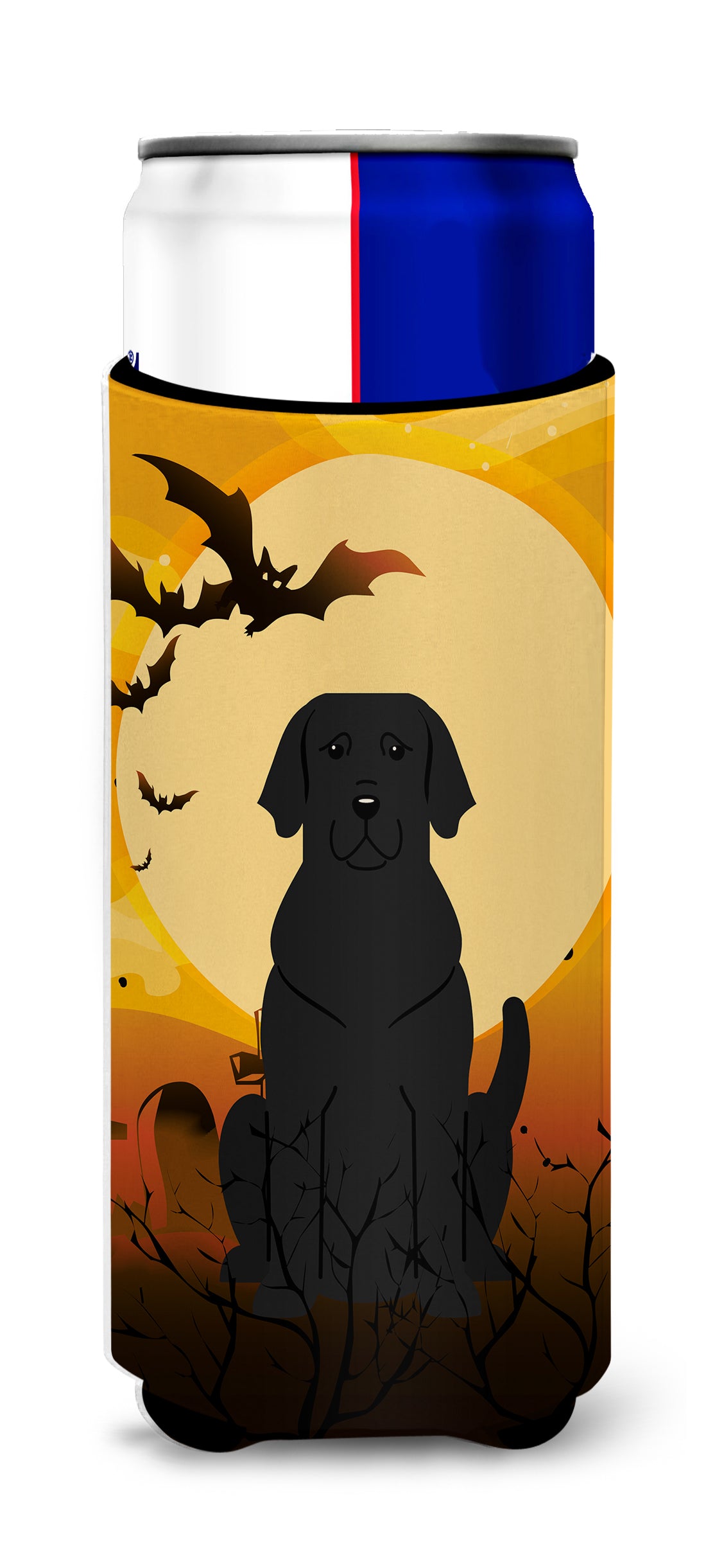 Halloween Black Labrador  Ultra Hugger for slim cans BB4323MUK