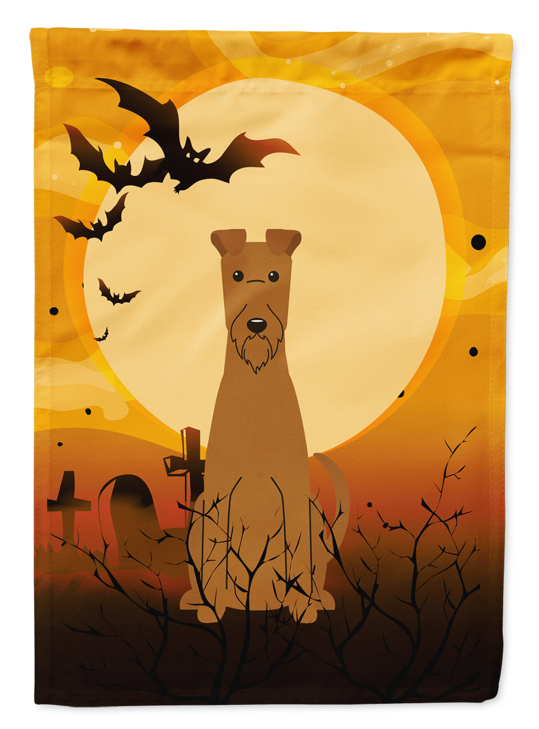 Halloween Irish Terrier Flag Garden Size BB4328GF