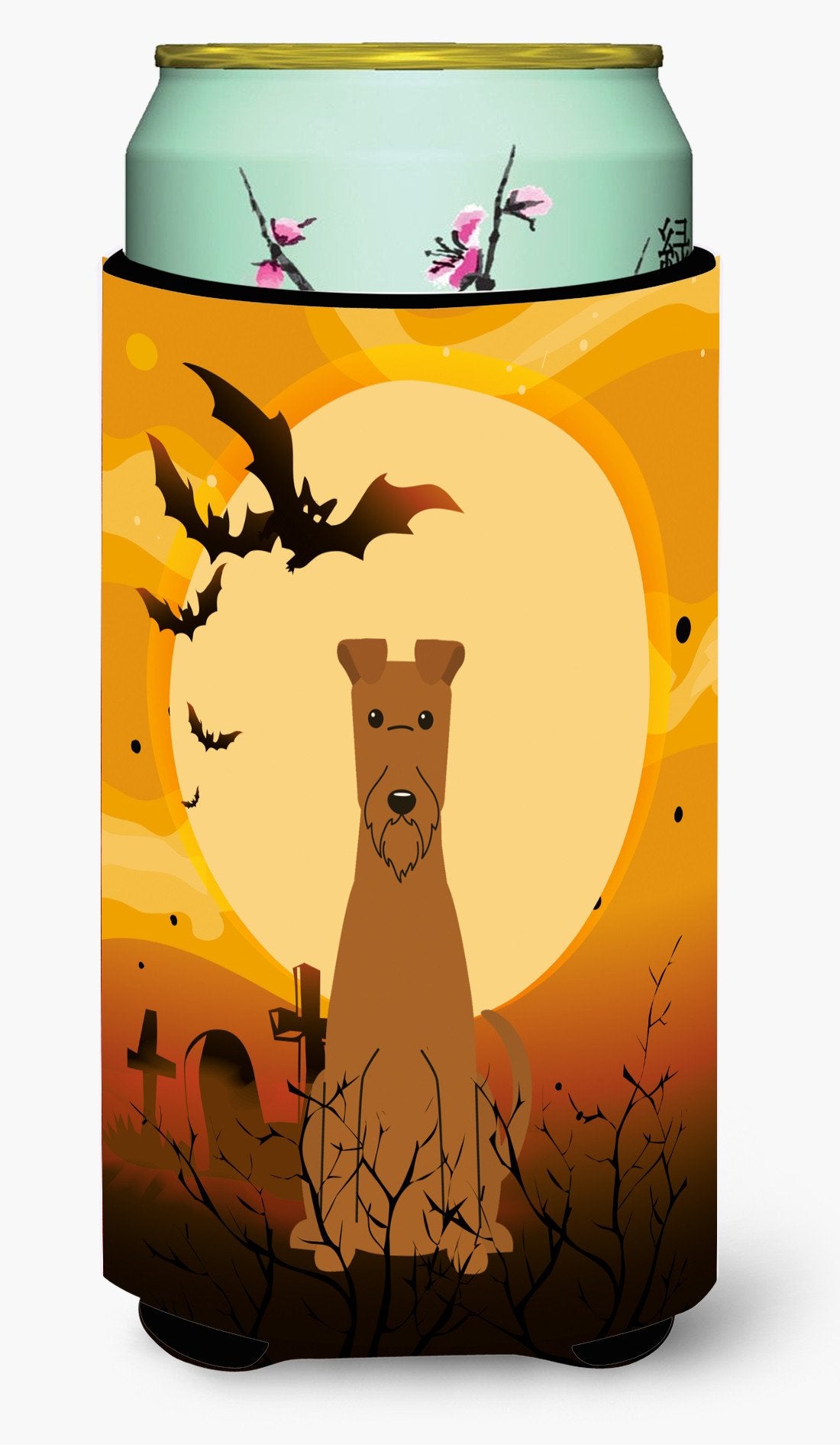 Halloween Irish Terrier Tall Boy Beverage Insulator Hugger BB4328TBC by Caroline&#39;s Treasures