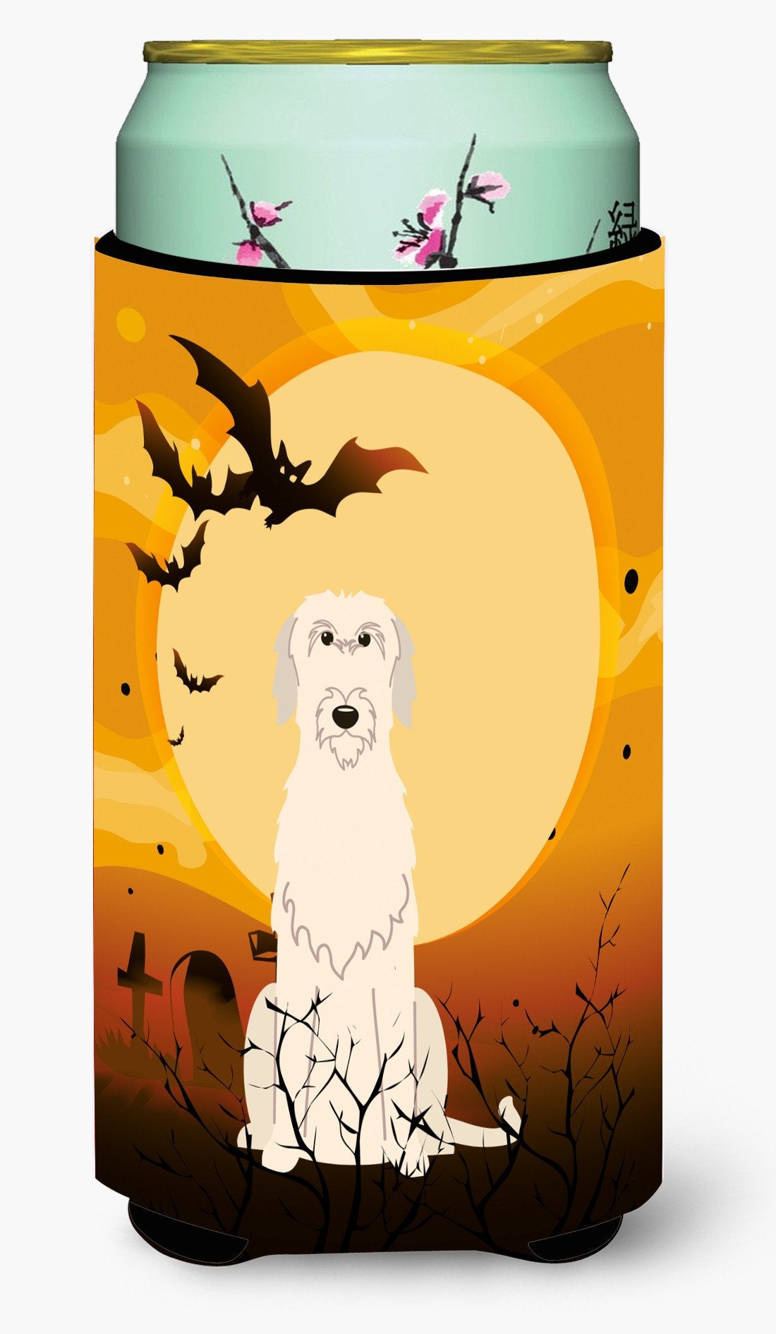 Halloween Irish Wolfhound Tall Boy Beverage Insulator Hugger BB4331TBC by Caroline&#39;s Treasures