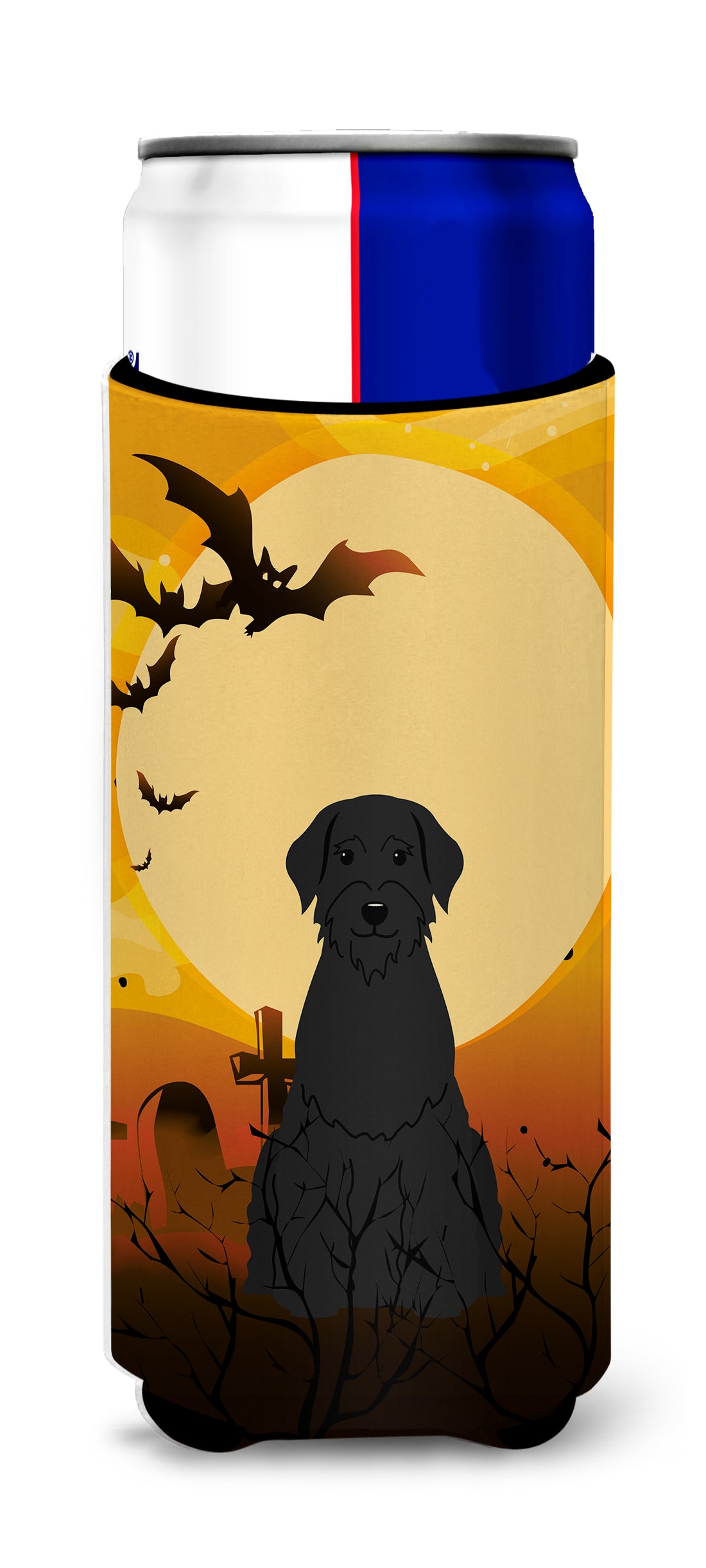 Halloween Giant Schnauzer  Ultra Hugger for slim cans BB4332MUK  the-store.com.