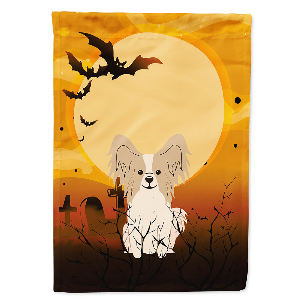 Halloween Papillon Sable White Flag Canvas House Size BB4343CHF  the-store.com.