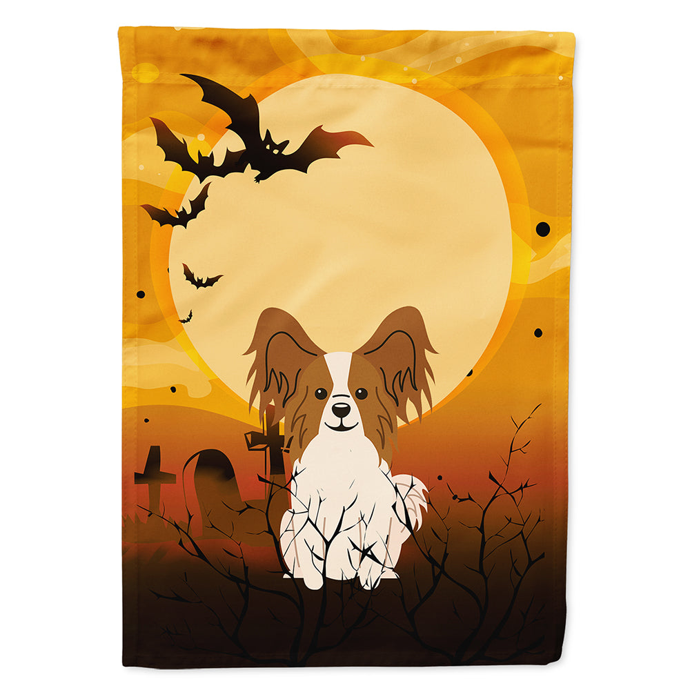Halloween Papillon Red White Flag Canvas House Size BB4344CHF  the-store.com.