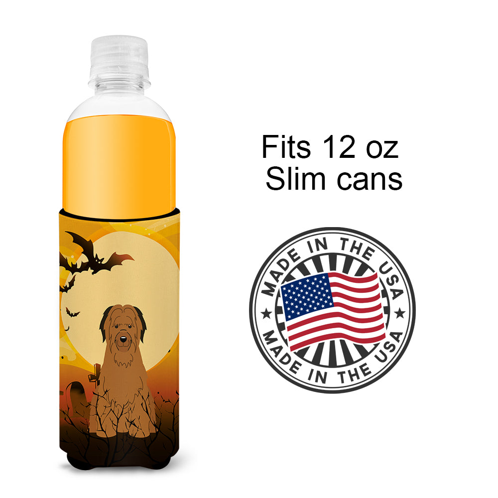 Halloween Briard Brown  Ultra Hugger for slim cans BB4348MUK