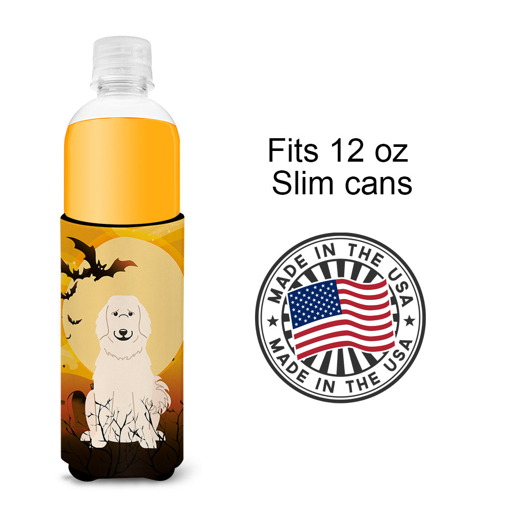 Halloween Great Pyrenese  Ultra Hugger for slim cans BB4349MUK  the-store.com.