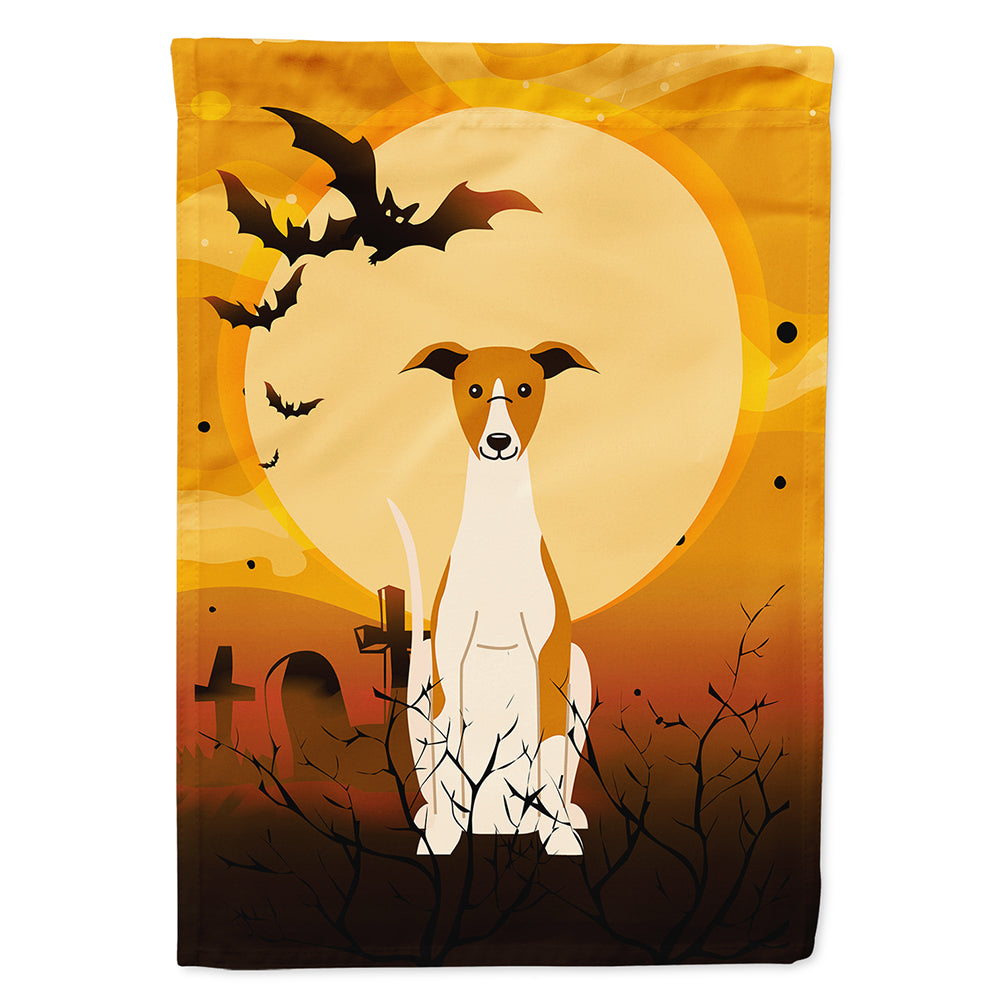 Halloween Whippet Flag Canvas House Size BB4365CHF