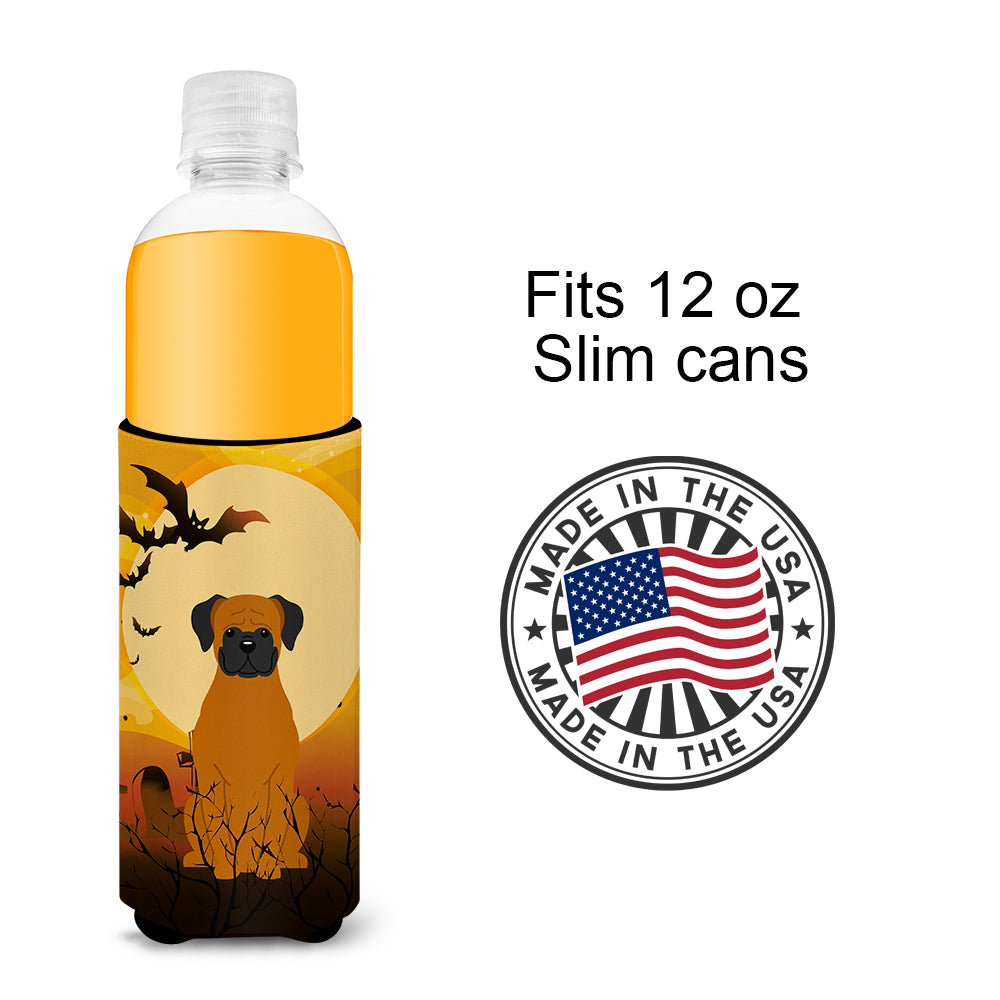 Halloween Fawn Boxer  Ultra Hugger for slim cans BB4381MUK  the-store.com.