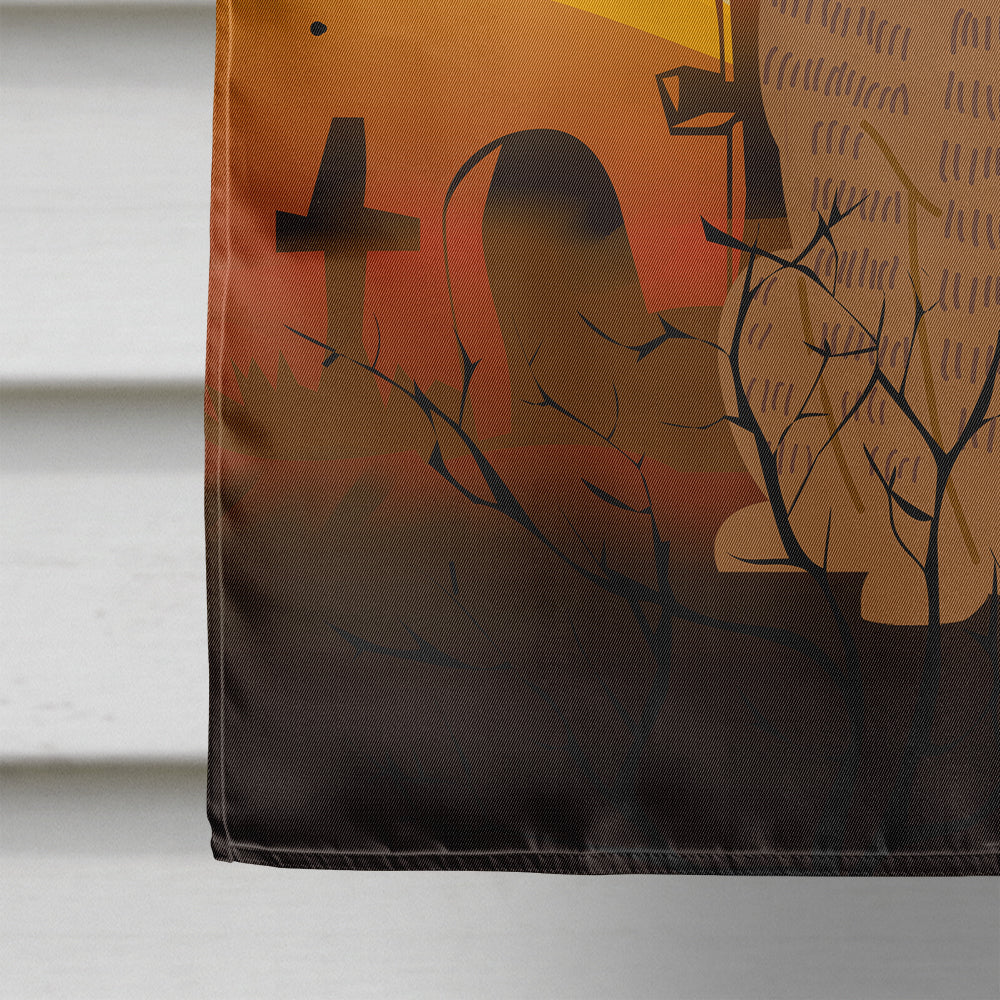 Halloween Brindle Boxer Flag Canvas House Size BB4383CHF  the-store.com.