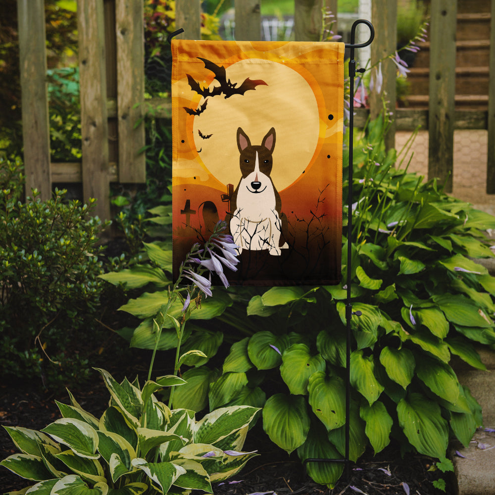 Halloween Bull Terrier Dark Brindle Flag Garden Size BB4402GF  the-store.com.