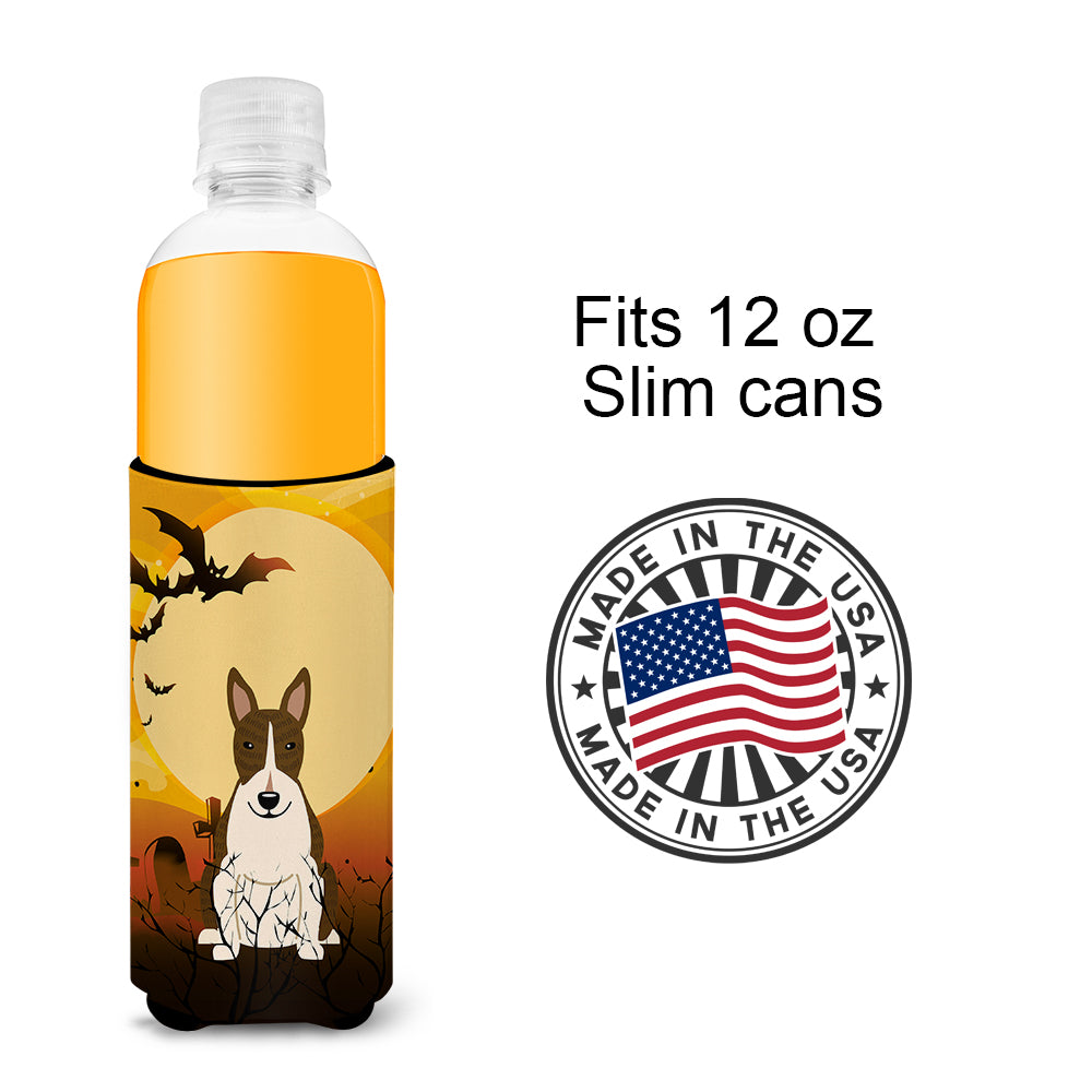 Halloween Bull Terrier Dark Brindle  Ultra Hugger for slim cans BB4402MUK  the-store.com.