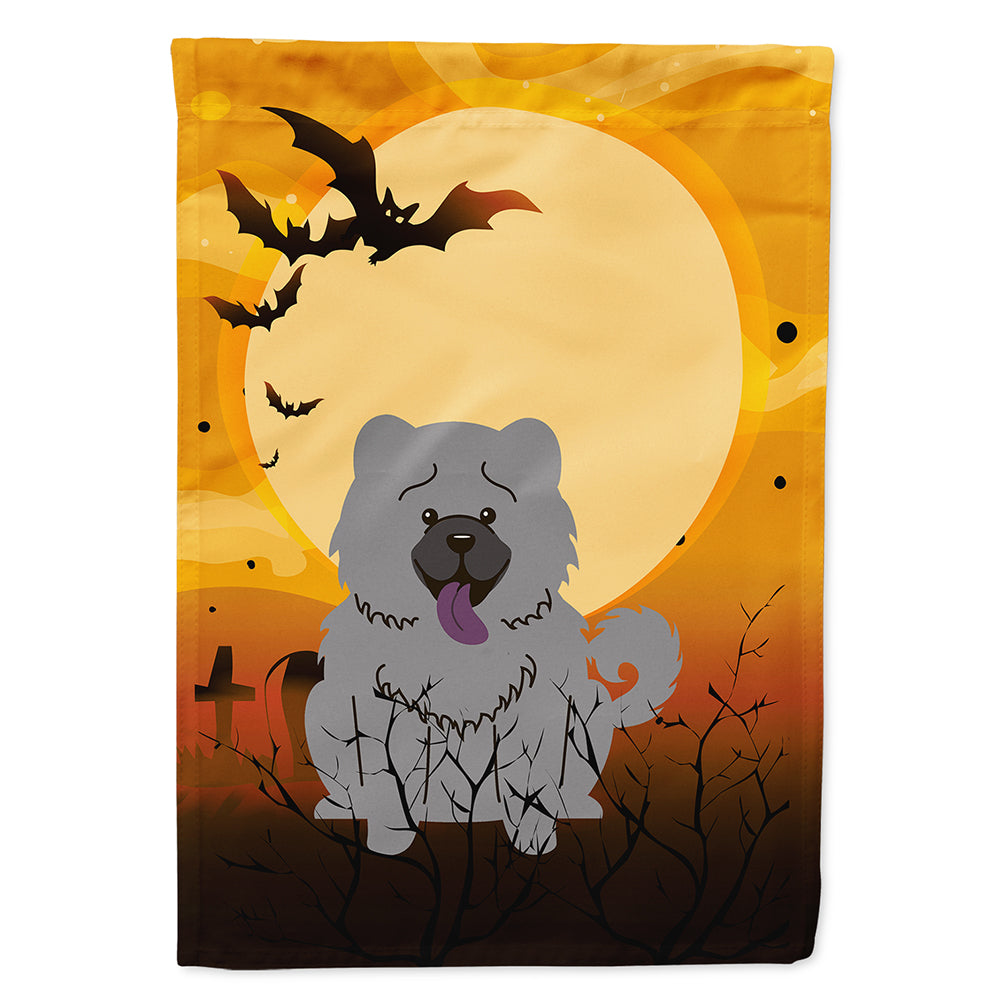 Halloween Chow Chow Blue Flag Canvas House Size BB4405CHF  the-store.com.
