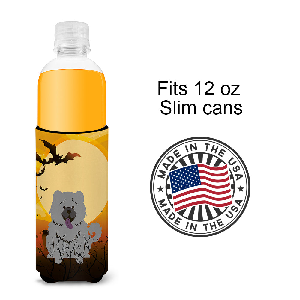 Halloween Chow Chow Blue  Ultra Hugger for slim cans BB4405MUK