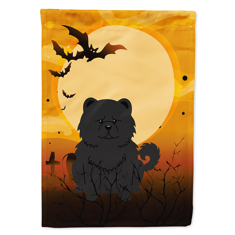 Halloween Chow Chow Black Flag Canvas House Size BB4409CHF  the-store.com.