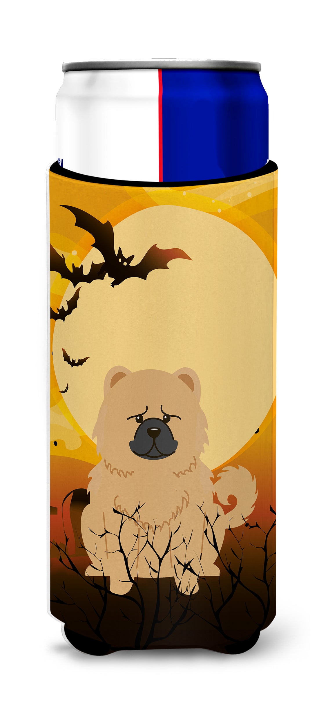 Halloween Chow Chow Cream  Ultra Hugger for slim cans BB4410MUK  the-store.com.