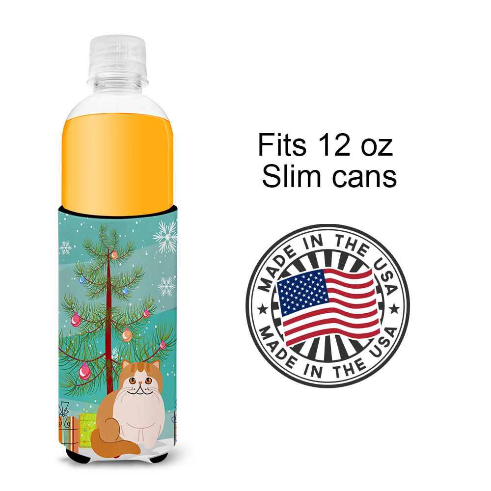 Exotic Shorthair Cat Merry Christmas Tree  Ultra Hugger for slim cans BB4419MUK