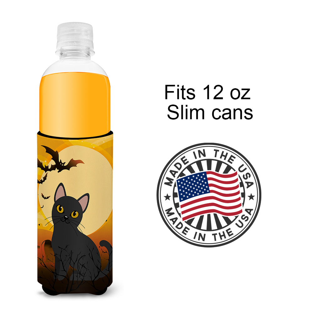 Halloween Bombay Cat  Ultra Hugger for slim cans BB4442MUK