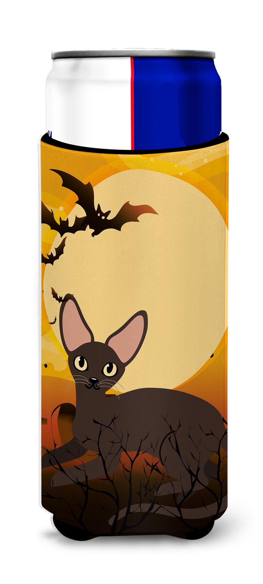 Halloween Peterbald Cat  Ultra Hugger for slim cans BB4451MUK  the-store.com.