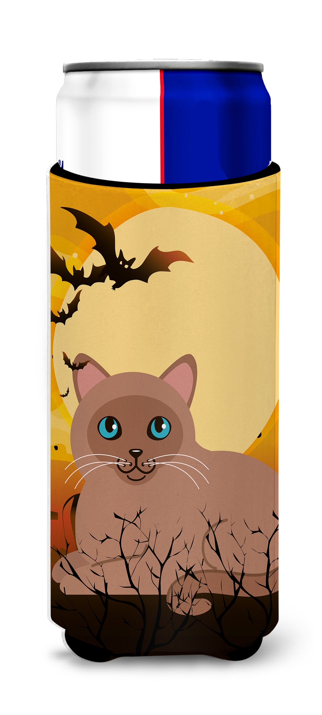 Halloween Tonkinese Cat  Ultra Hugger for slim cans BB4458MUK