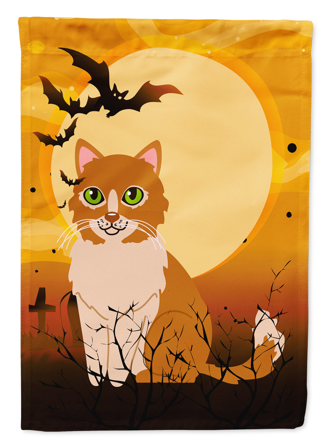Halloween Ural Rex Cat Flag Canvas House Size BB4460CHF