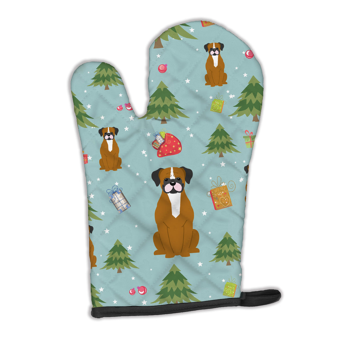 Christmas Flashy Fawn Boxer Oven Mitt BB4776OVMT  the-store.com.