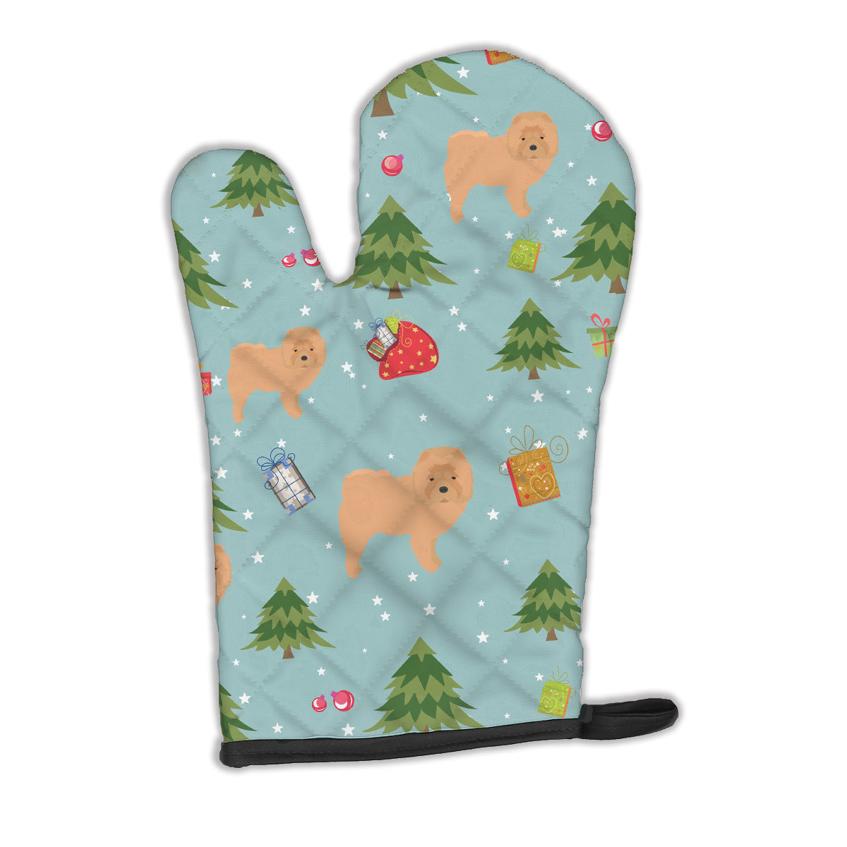 Christmas Chow Chow Oven Mitt BB4937OVMT  the-store.com.