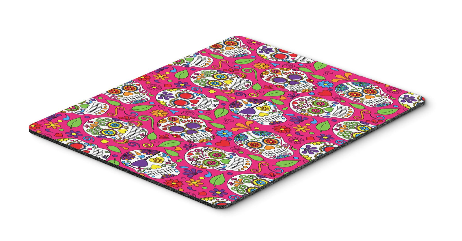 Day of the Dead Pink Mouse Pad, Hot Pad or Trivet BB5115MP by Caroline's Treasures