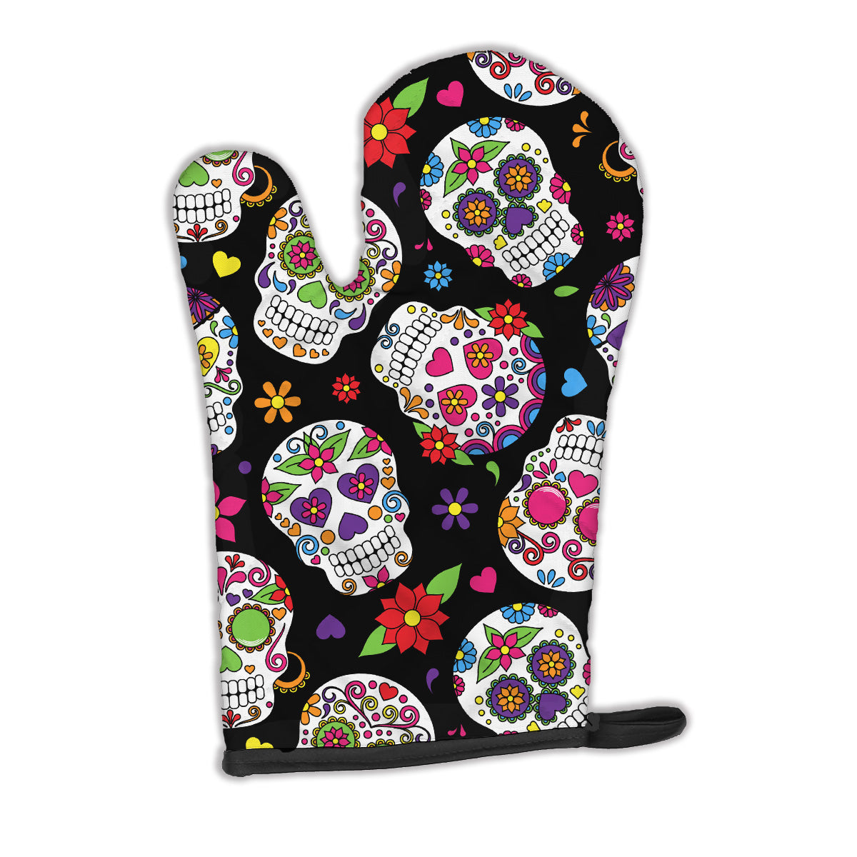 Day of the Dead Black Oven Mitt BB5116OVMT  the-store.com.