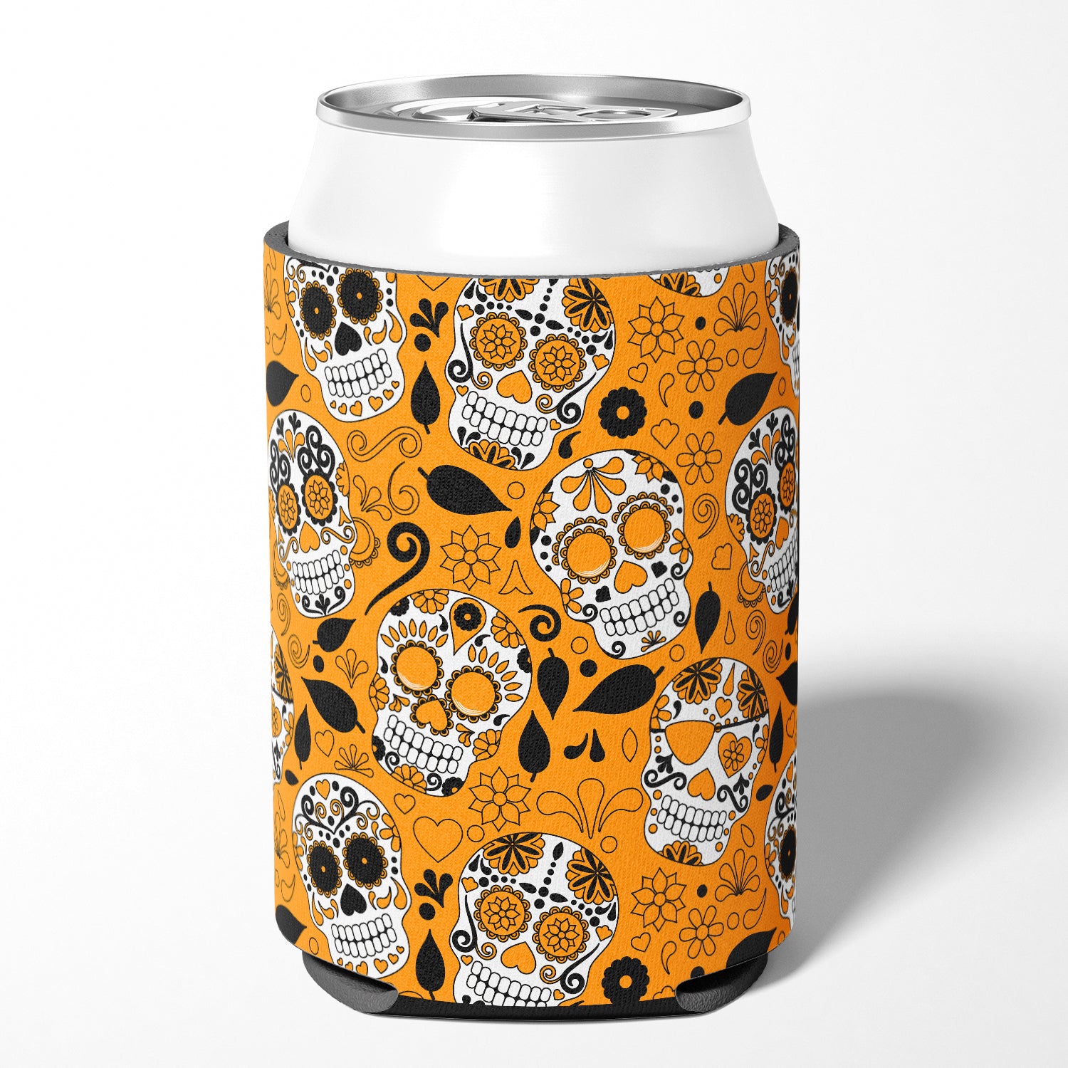 Day of the Dead Orange Can or Bottle Hugger BB5118CC  the-store.com.