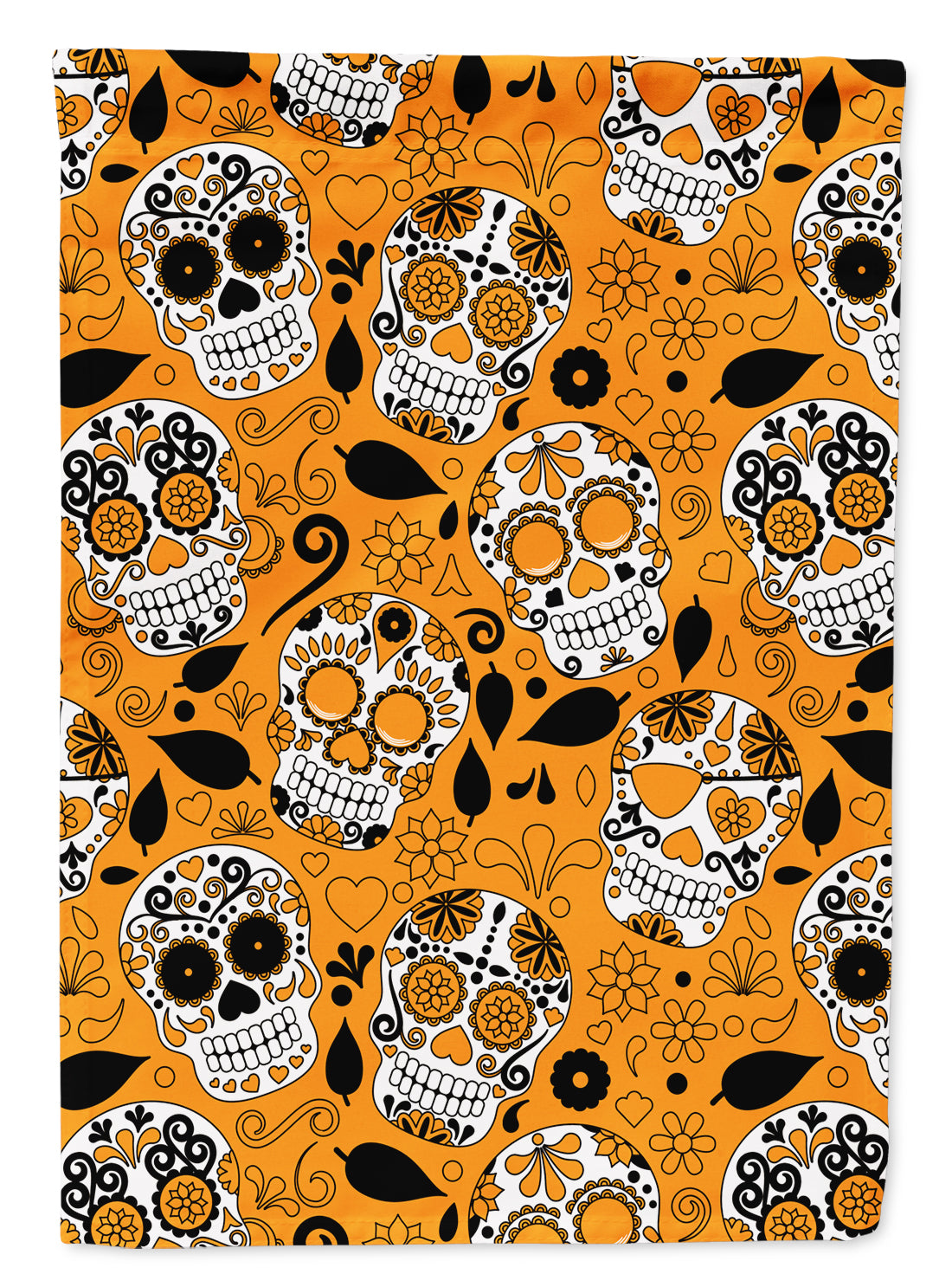 Day of the Dead Orange Flag Garden Size BB5118GF  the-store.com.
