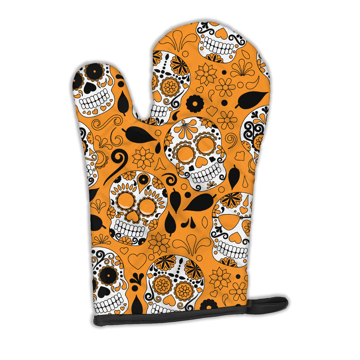 Day of the Dead Orange Oven Mitt BB5118OVMT  the-store.com.