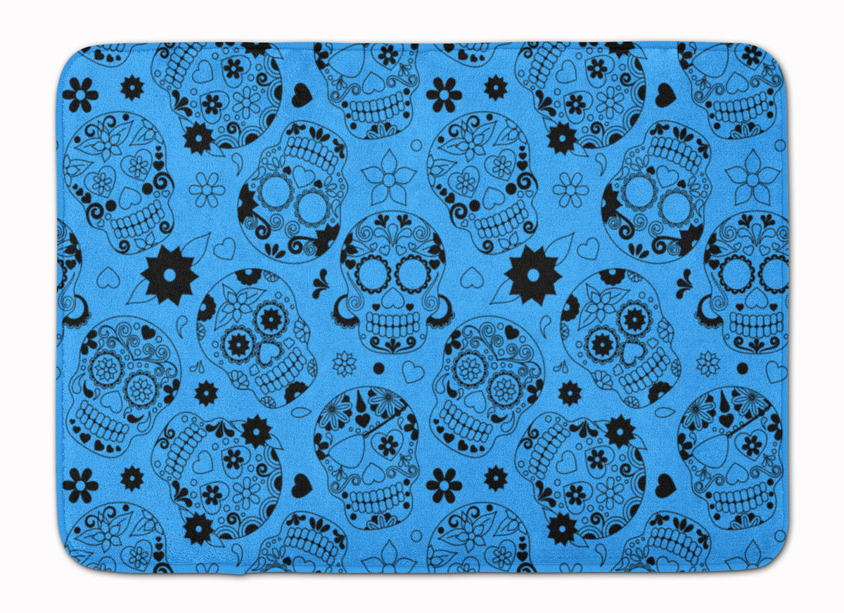 Day of the Dead Red Machine Washable Memory Foam Mat BB5120RUG - the-store.com