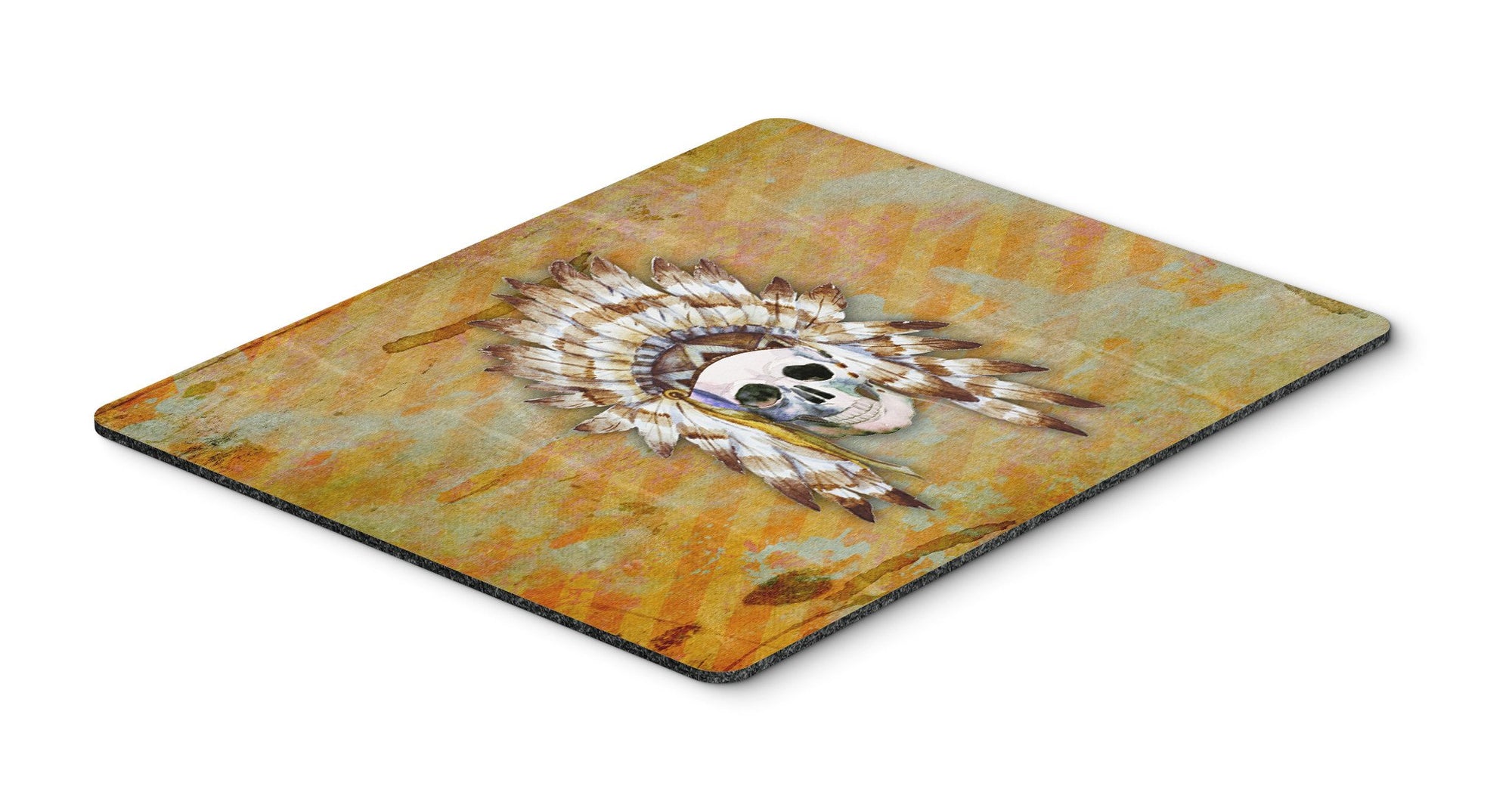 Day of the Dead Indian Skull Mouse Pad, Hot Pad or Trivet BB5121MP by Caroline's Treasures