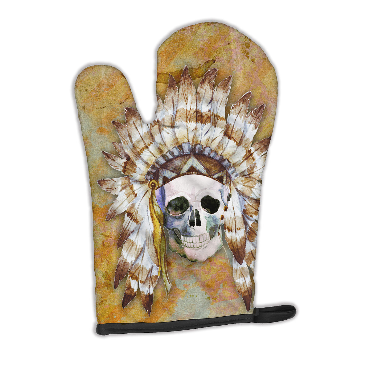Day of the Dead Indian Skull Oven Mitt BB5121OVMT  the-store.com.