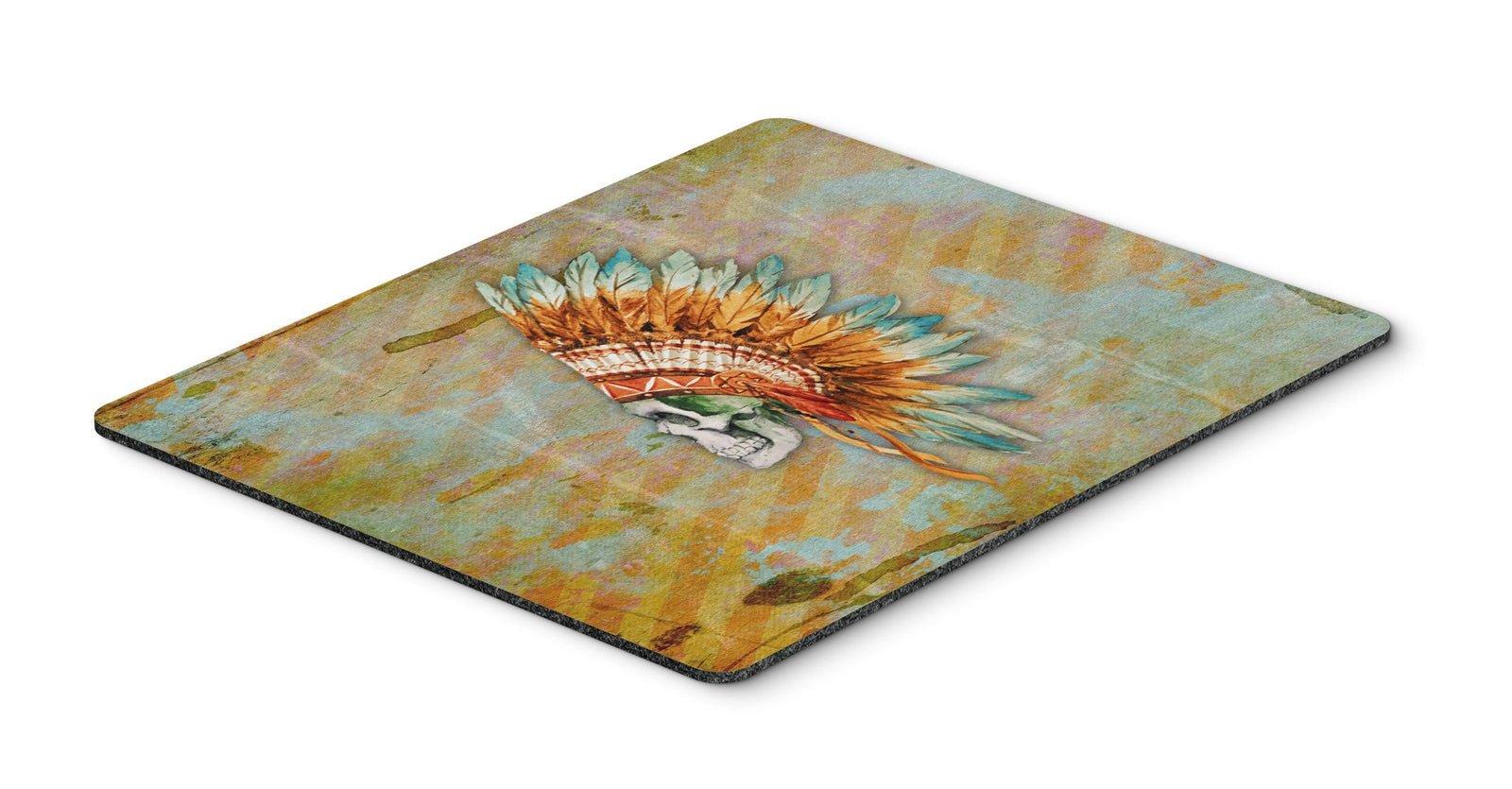 Day of the Dead Indian Skull  Mouse Pad, Hot Pad or Trivet BB5127MP by Caroline's Treasures